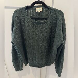 Wythe Knit Wool Sweater - L
